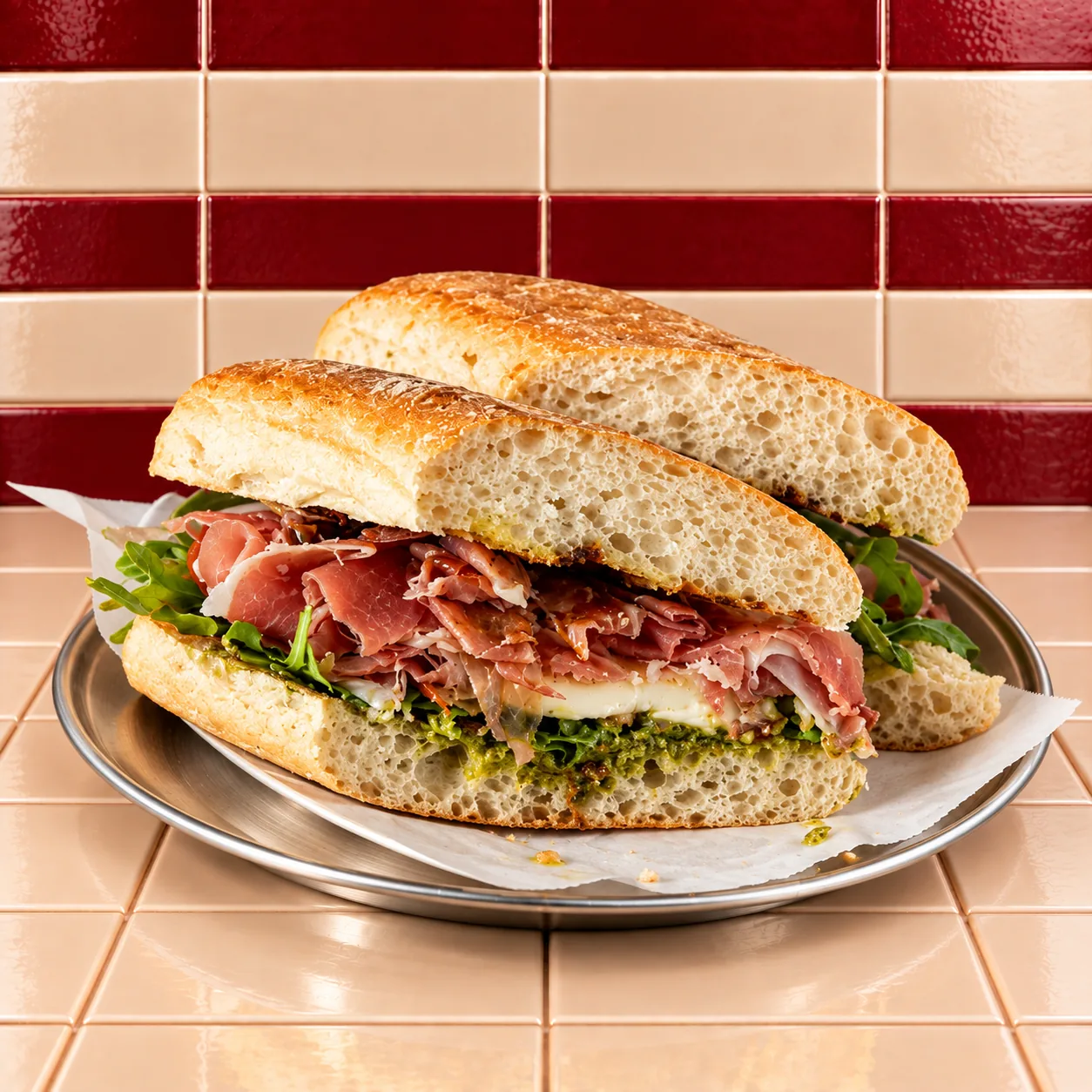 Prosciutto sandwich